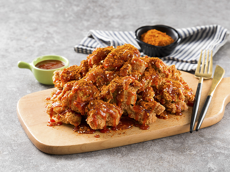 甜甜麻麻辣辣炸雞